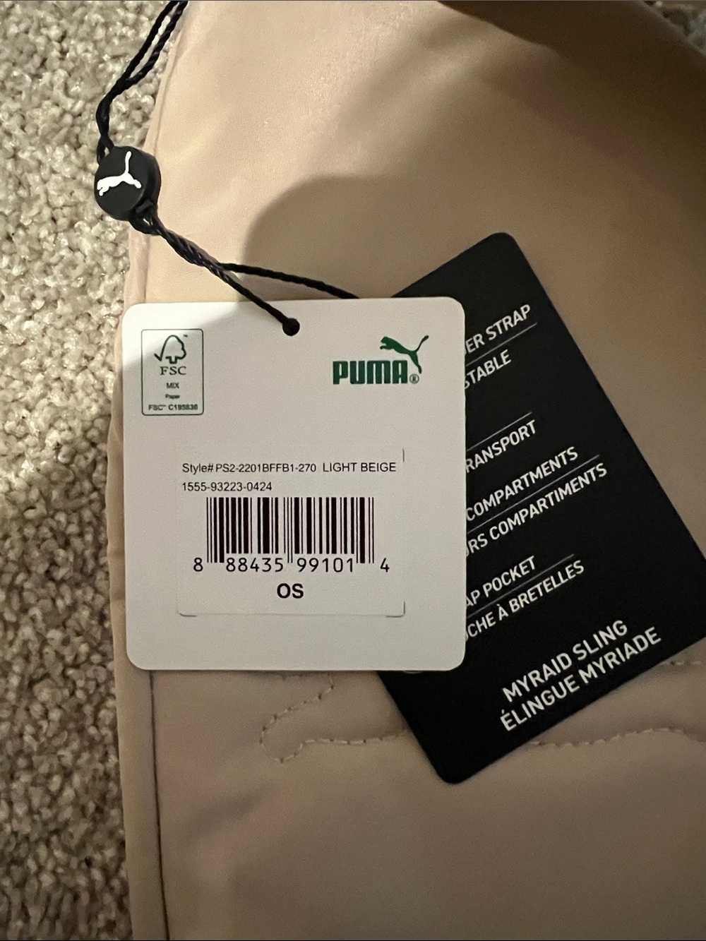 PUMA EVERCAT Myriad Women's Slingback Bag - Picture 2 of 6